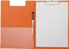 MAUL Schreibmappe A4 Hochformat Karton Folie orange Produktbild-Vorschau 6