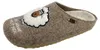 Jane Klain : Chaussons d'intérieur, couleur beige, style Voir les images du produit 3