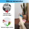 4er-Set Zehenspreizer für Hallux Valgus | Waschbare Produktbild-Vorschau 4