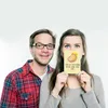 Mr. & Mrs. Panda Grußkarte Igel Beten - Gelb Pastell - Produktbild-Vorschau 4