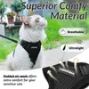 Katzengeschirr/Katzengeschirr/Leine Schwarzes Produktbild-Vorschau 3