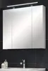 Devon Armoire de toilette murale avec miroir, 3 portes, Voir les images du produit 9