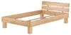 Einzelbett Buchebett massiv natur 120x200 Futonbett Produktbild-Vorschau 2