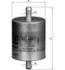 Kraftstofffilter MAHLE KL 145 Leitungsfilter Produktbild-Vorschau 19