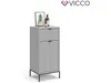 Badschrank Vicco Eliza Grau 40 x 87 cm mit Tür und Produktbild-Vorschau 9