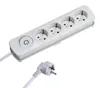 Stekkerdoos met 4 Schuko-stopcontacten Productafbeelding-voorbeeld 1