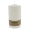 WENZEL PURE Kerze Safe Candle 13x7cm natural, weiß Produktbild-Vorschau 2