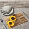 Abwaschbare Tischsets 6er Set Sommer Sonnen-Blumen Produktbild-Vorschau 5