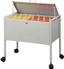DURABLE Hängemappenwagen ECONOMY TOP 80 A4, 309810 grau Produktbild-Vorschau 4