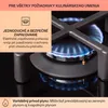 Klarstein Plynový varič 2-horákový, 4000 W vstavaný plynový Náhľad obrázku produktu 5