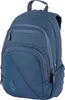 A blue backpack is shown against a white background. Produktbild-Vorschau