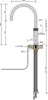 Quooker Wasserhahn Fusion Round Gunmetal & PRO3 Reservoire Produktbild-Vorschau 2