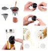 Nerezový stojan na koření otočný o 360° Organizér na 20 Náhled obrázku produktu 4