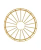 A gold colored cage pendant light shade is shown against a white background. Produktbild-Vorschau
