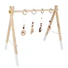 Spielbogen aus Kiefernholz mit A-förmigem Ständer mit 4 Produktbild-Vorschau 1