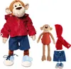 sigikid Anziehpuppe Kuscheltier Lernaffe mehrfarbig 43cm, Produktbild-Vorschau 2