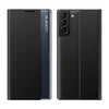 Samsung Galaxy S21 5G Case, étui mince en cuir avec fenêtre Voir les images du produit 2
