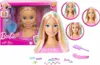 Barbie. Testa per capelli biondi JFG81 Anteprima dell’immagine prodotto 3