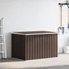 vidaXL Coffre de jardin brun 171 x 99 x 93 cm Voir les images du produit 2