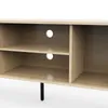 TV-Schrank mit Relief-Oberfläche, Spanplatte, ovaler Produktbild-Vorschau 11