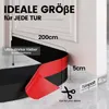 Türdichtung selbstklebend Zugluftstopper Tür 200cm Produktbild-Vorschau 3