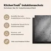 KitchenYeah© Herdabdeckplatte Beton - Grau - Schroff - Produktbild-Vorschau 6