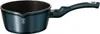 A studio shot of a dark blue steelpan with a black interior and handle, set against a white background. Produktbild-Vorschau