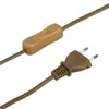Stolná lampa Relaxdays, látkový tienidlo, vintage, E14, do Náhľad obrázku produktu 9