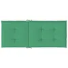 Gartenstuhlauflagen für Hochlehner 6 Stk. Grün 120x50x3cm Produktbild-Vorschau 5