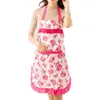 Schürze öldichtes Dame Kleid Baumwollblumenmuster Schürze Produktbild-Vorschau 8