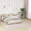 Möbel Flauschiger Teppich mit Latexrücken Creme 200x200 cm Produktbild-Vorschau 3