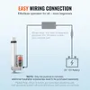 SucceBuy Attuatore lineare 12 V, 4 pollici 330 lbs/1500 N Anteprima dell’immagine prodotto 6