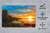 MuchoWow® Mauspad Mousepad Sonne - Landschaft - Wasser - Produktbild-Vorschau 2