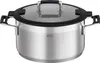 RÖSLE Kochtopf 24 cm Edelstahl Silence Pro Silikon Deckel Produktbild-Vorschau 1