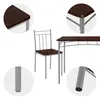 ML-Design 5-teilig Essgruppe, Esstisch mit 4 Stühlen, Produktbild-Vorschau 6