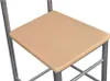 vidaXL Męskie krzesła toaletowe 2 szt. Metal Podgląd zdjęcia produktu 11