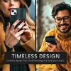 NALIA Echt-Leder Flipcase für iPhone 15 Plus Hülle, Produktbild-Vorschau 5