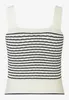 More & More Knit-Top, knitted weavy stripe 2041 2041 36 Produktbild-Vorschau 6