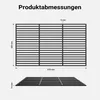 Żeliwny ruszt grillowy kwadratowy 67 x 40 cm solidny do Podgląd zdjęcia produktu 5