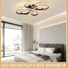 ZMH LED Deckenleuchte Schwarz Deckenlampe 80CM Dimmbar mit Produktbild-Vorschau 6