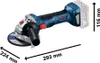 Bosch GWS 18V-7 125 mm L-BOXX Akku-Winkelschleifer Produktbild-Vorschau 6