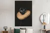 MuchoWow® Poster Alte Meister - Ölgemälde - Hund 120x180 cm Produktbild-Vorschau 4