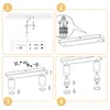 ZMH faretto da soffitto 2 fiamme bianco lampada da cucina Anteprima dell’immagine prodotto 8