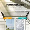 Outsunny Pultvordach Vordach für Haustür 110 x 60 x 18 cm Produktbild-Vorschau 6