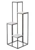 HowHomely Stołek na kwiaty metalowy czarny 110 cm - Stojak Podgląd zdjęcia produktu 6
