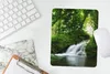 MuchoWow® Mauspad Mousepad Wasserfall - Natur - Grün 19x23 Produktbild-Vorschau 5