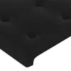 vidaXL Kopfteil Schwarz 80x5x78/88 cm Samt Produktbild-Vorschau 4