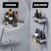 BENKSTEIN Sada dvoch držiakov na sprchové doplnky | Náhľad obrázku produktu 5