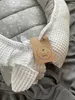Waffelpique WEIß/ PUSTELBLUME Grau Babynestchen Unterlage 2 Produktbild-Vorschau 5