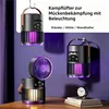2in1 Insektenfalle mit Ventilator, UV Insektenlampe mit LED Produktbild-Vorschau 6